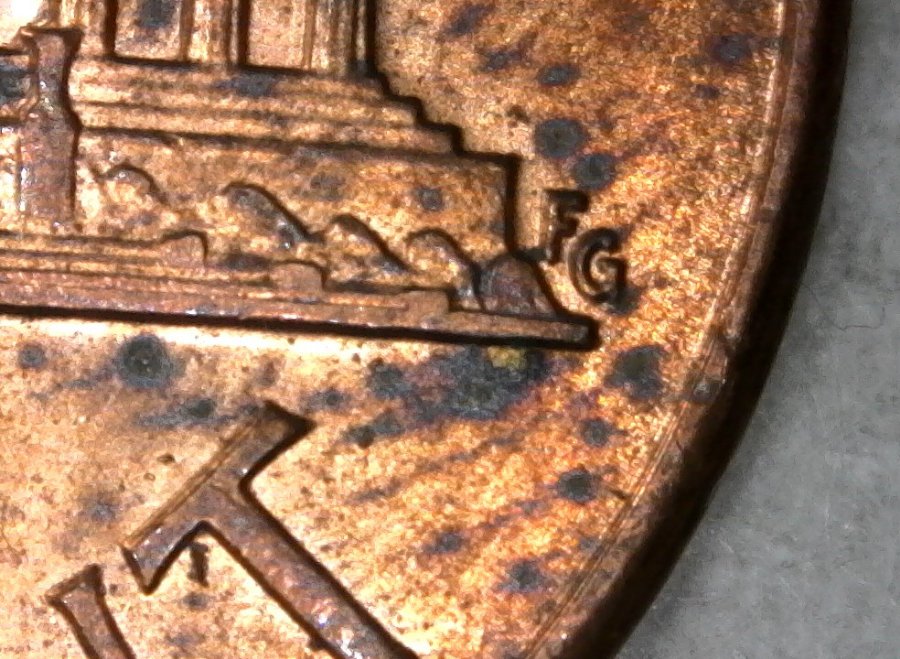 2000-P-Lincoln-Memorial-Cent-Wide-AM-Found-CRH!